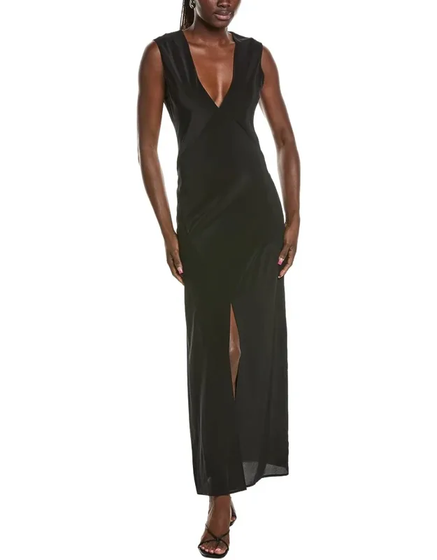 Bettina Silk Maxi Dress