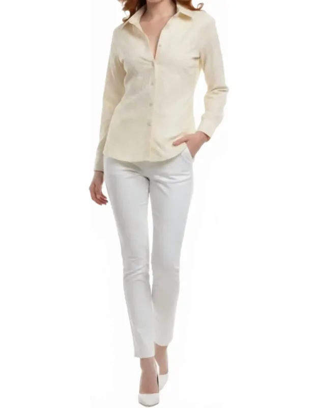 Floral Embroidered Button-down Shirt
