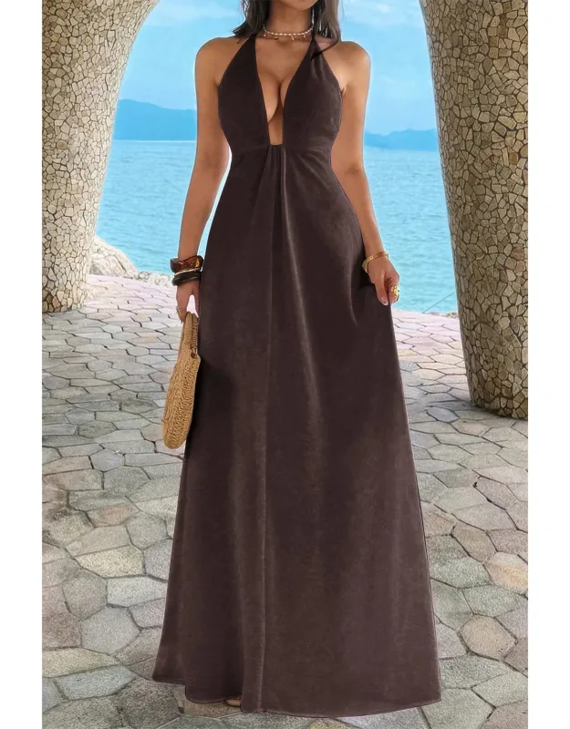 Halter Maxi Dress
