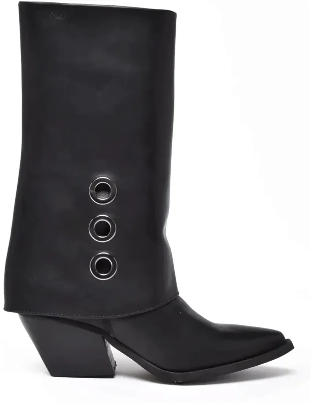 Leather Western Boots