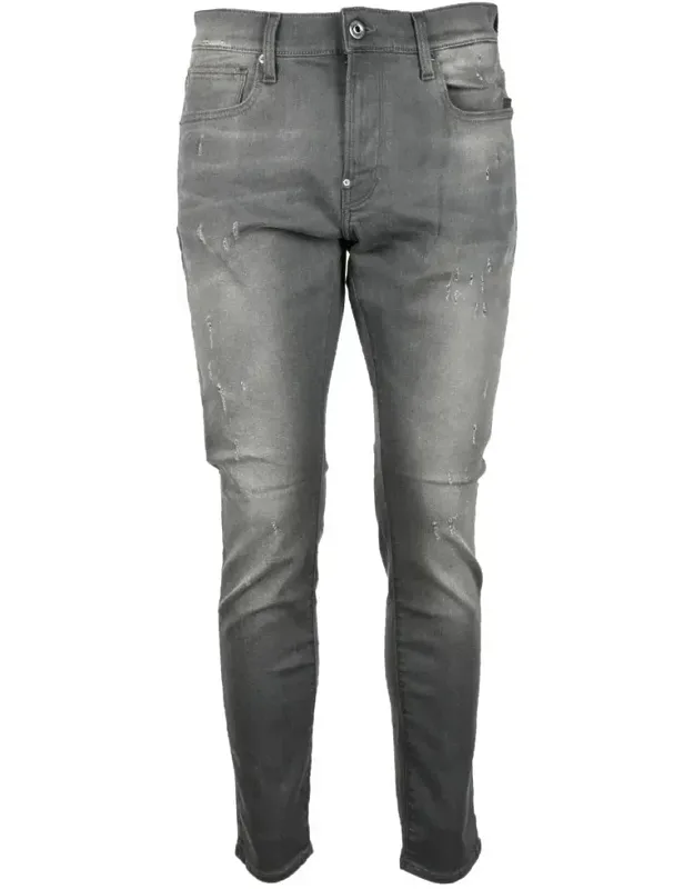 Tapered Denim Jeans