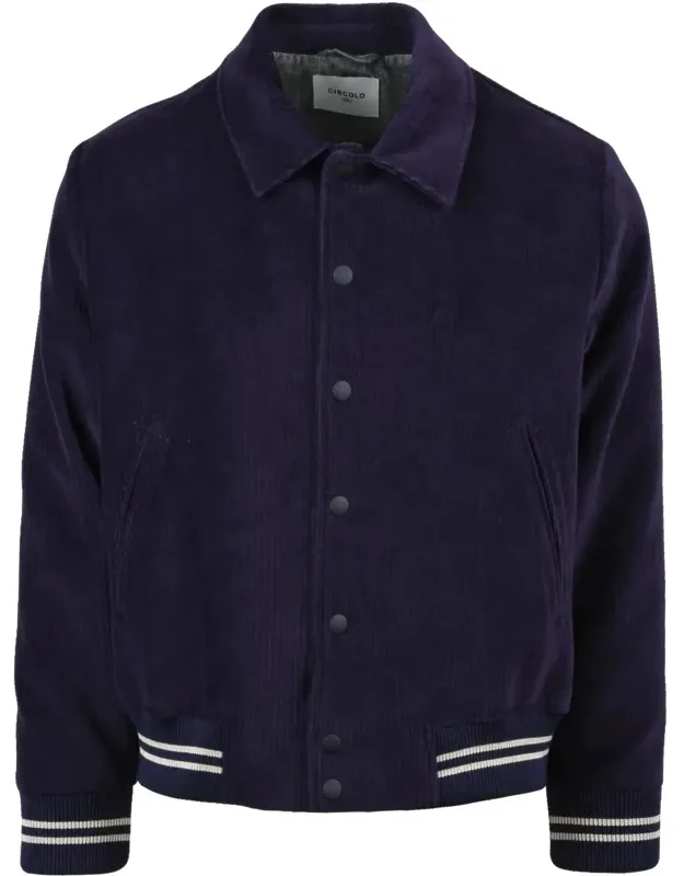 Cotton-blend Varsity Coat