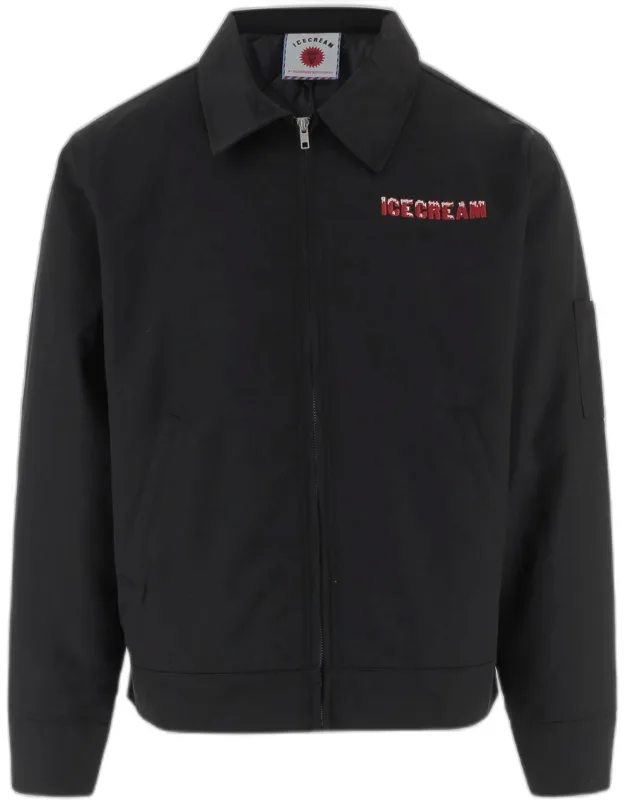 Drippy Quilted Nylon Jacket