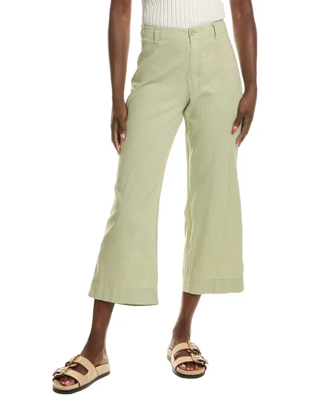 Relaxed Linen-blend Pants