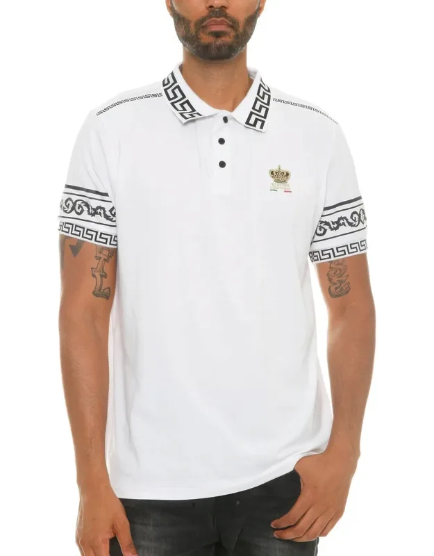 Version Couture Polo Button Down Shirt, Premium Cotton Blend, Regular Fit