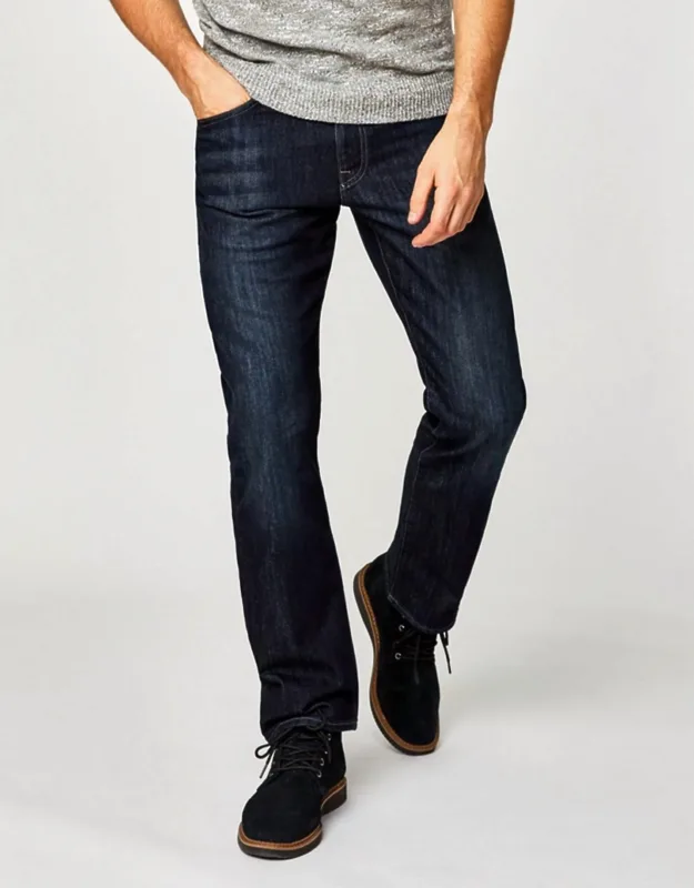 Relaxed Straight Leg Jeans