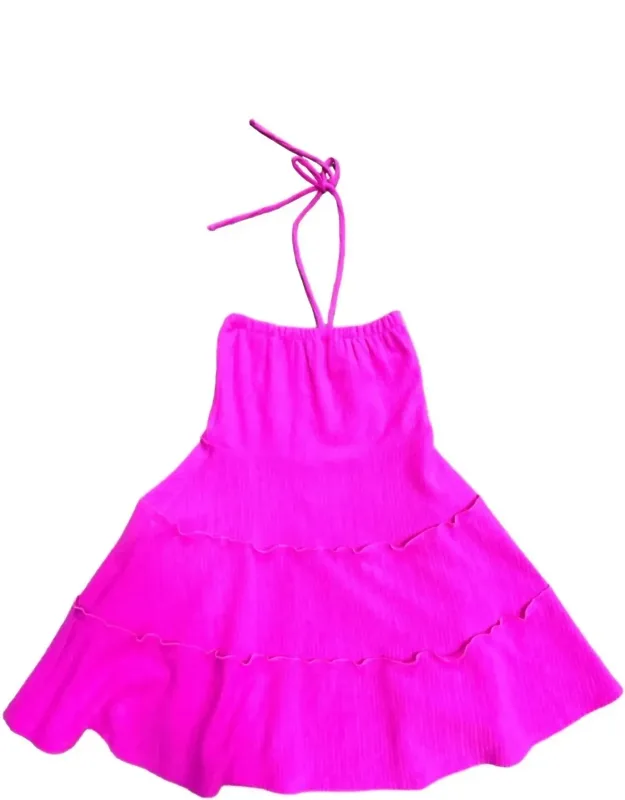 3 Tier Spaghetti Strap Dress