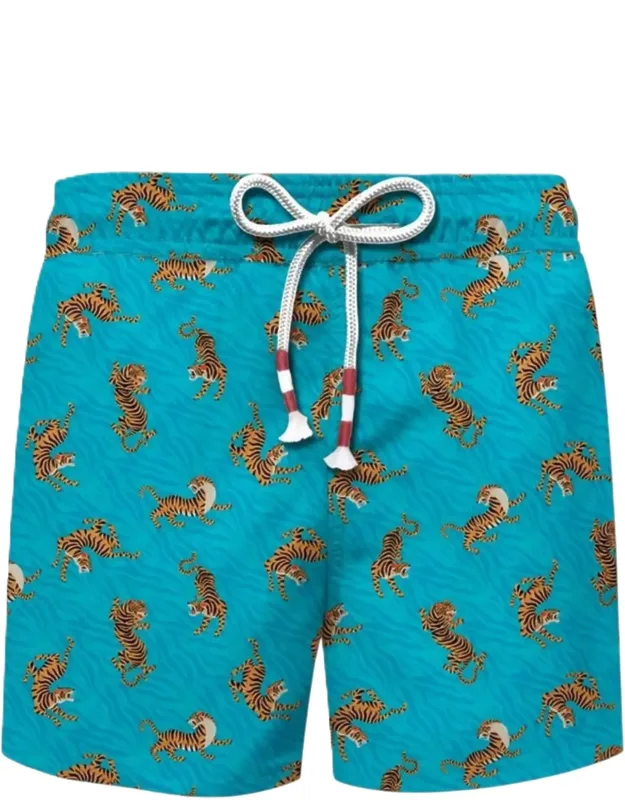 Lighting Printed Swim Shorts