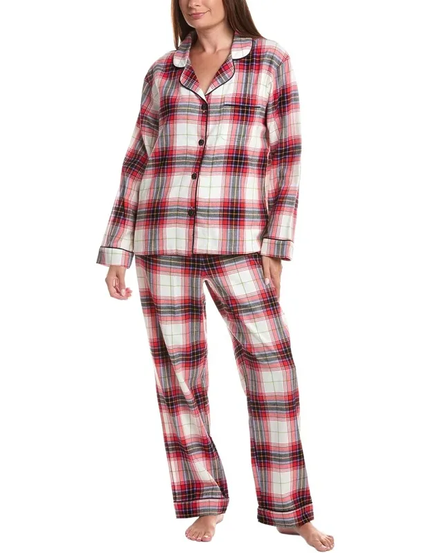 2pc Flannel Pajama Set