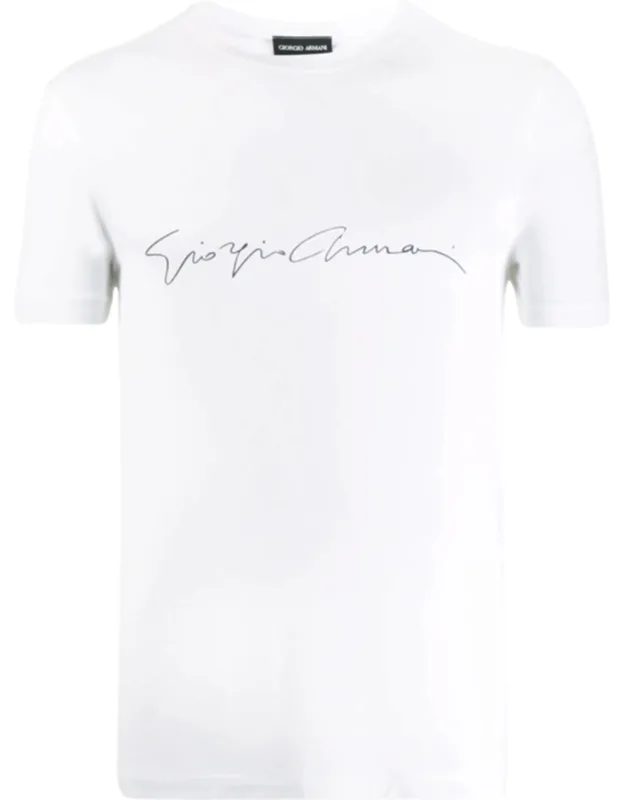 Minimalist Signature Print T-shirt