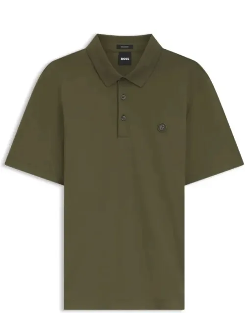 Mercerized-cotton Polo Shirt