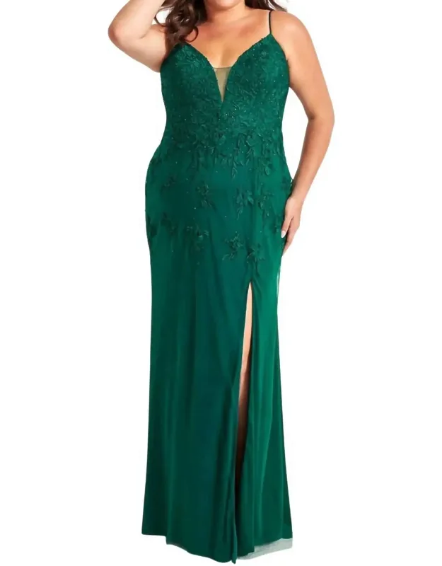 Long Tulle Prom Dress
