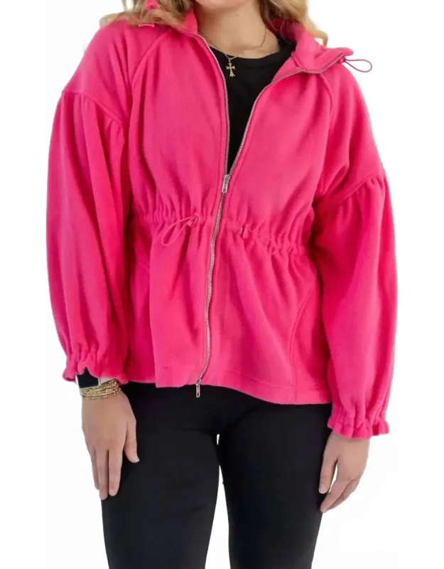 Adjustable Waist Cinching Jacket
