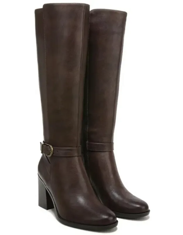 Joslynn Faux Leather Riding Boots