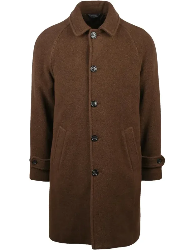 Virgin Wool-cashmere Coat