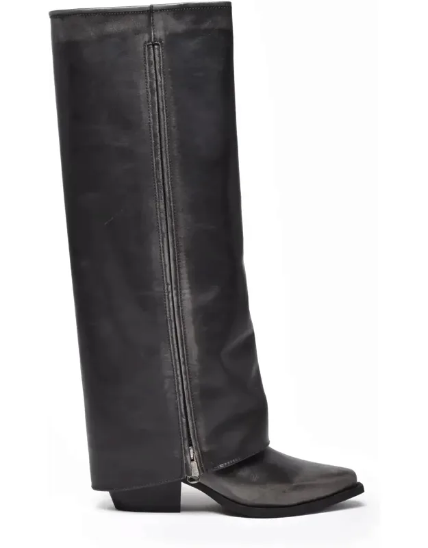 Leather Texan Boots