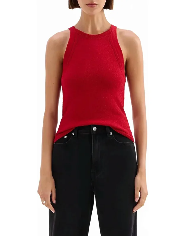 Kharis Knit Sleeveless Tank Top