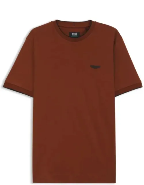 Aston Martin T-shirt In Mercerized Cotton