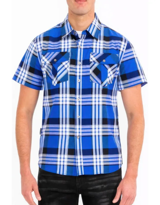 Checkered Two Pocket Shirt - Soft, Breathable Fabric Ideal For All-day Wear