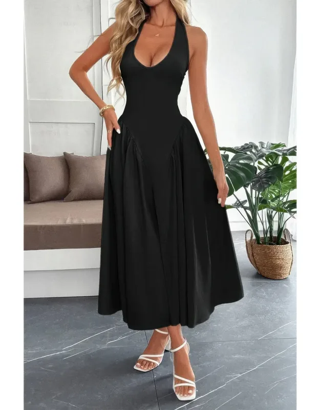 Halter Midi Sundress
