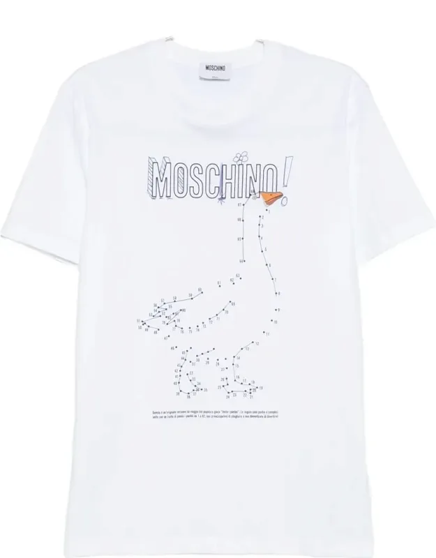 Short-sleeve T-shirt With Playful Graphic