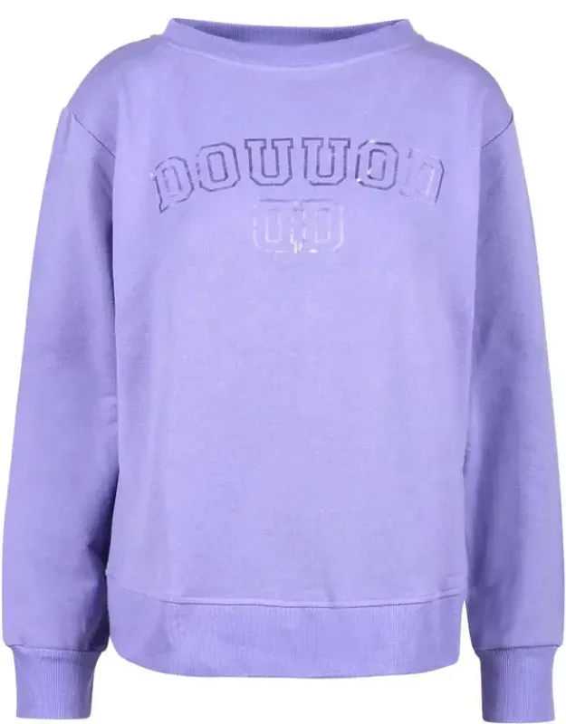 Embossed Cotton Sweatshirt