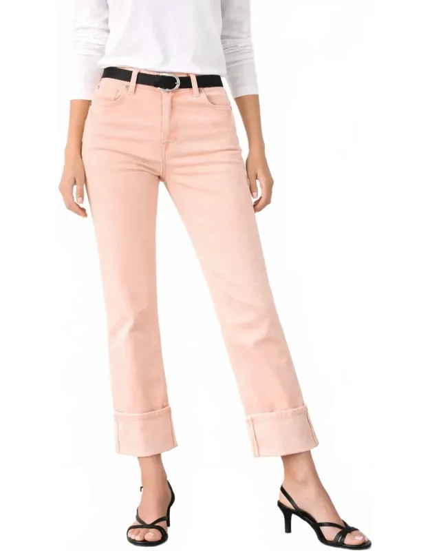 Cuff Crop Jeans