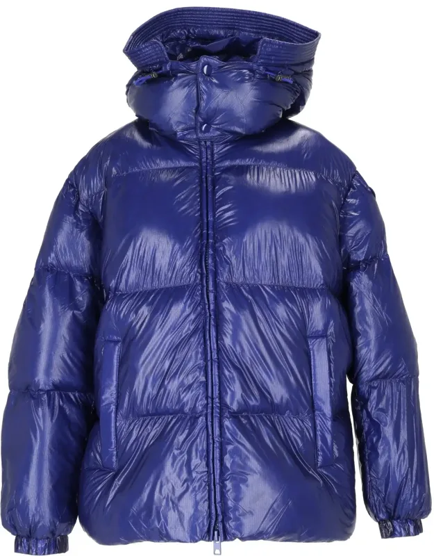 High-collar Quilted Down Jacket