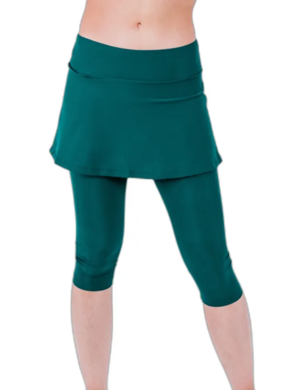Skirted Swim Capris