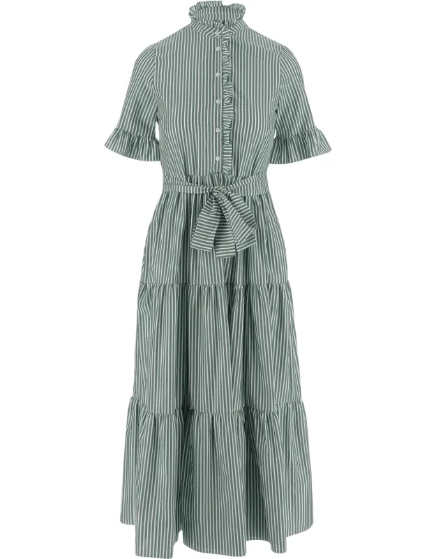 Striped Cotton Dress