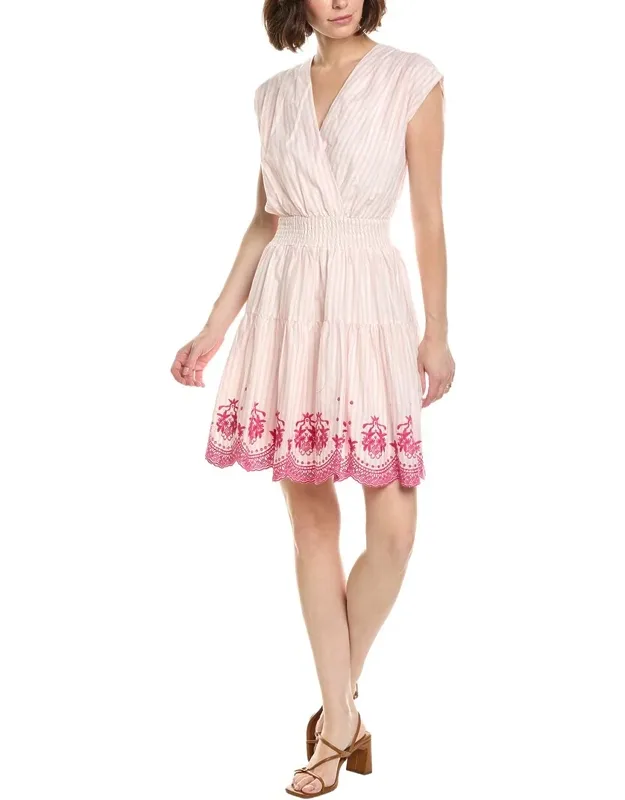 V-neck Sleeveless Mini Dress
