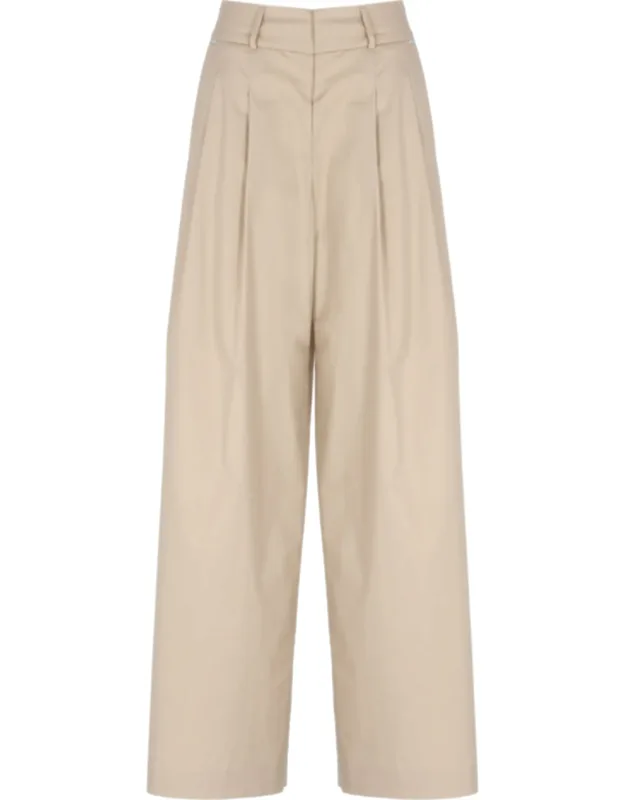 Light Point Cotton Pants