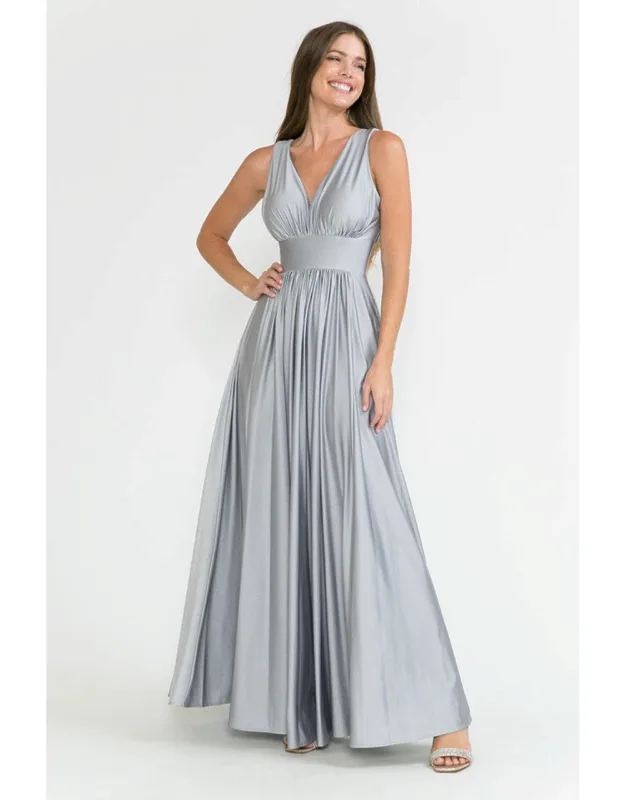 Empire Waist Long Formal Dress
