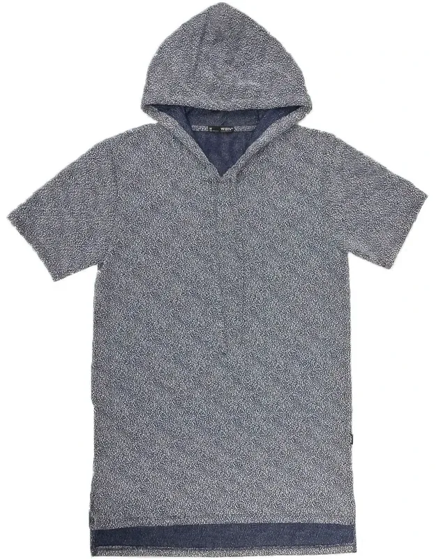 Marbled Short Sleeve Hoodie