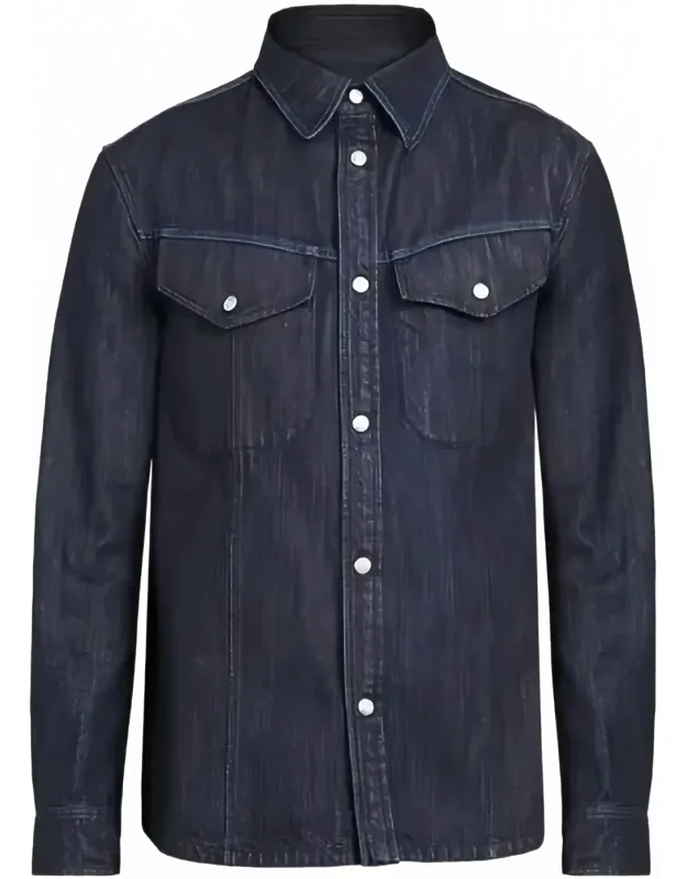 Flap-pocket Cotton Jacket