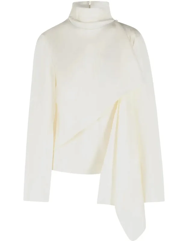 Silk Scarf Blouse