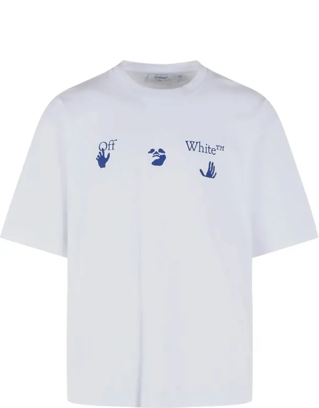 Cotton T-shirt With Artistic 'bacco Arrow' Print