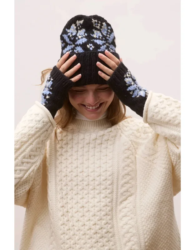 Knit Beanie In Fairisle