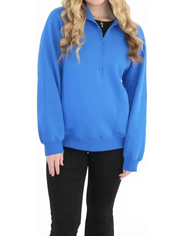 Half-zip Pullover Sweater