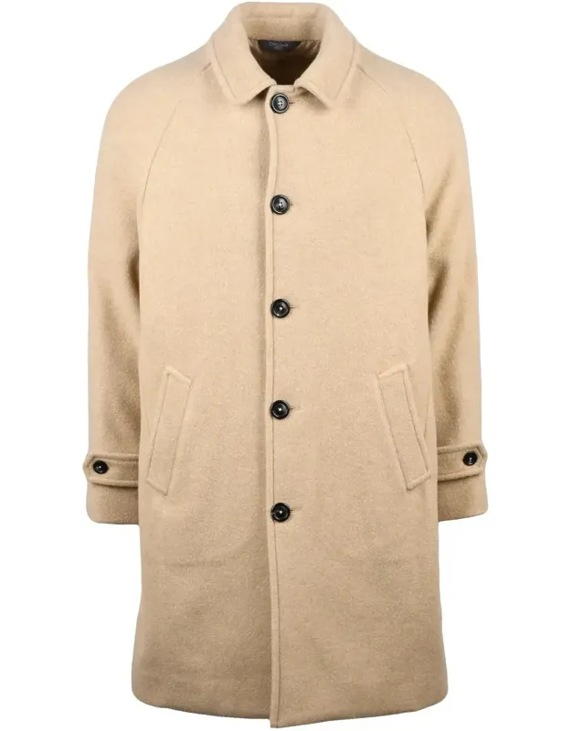Virgin Wool-cashmere Coat