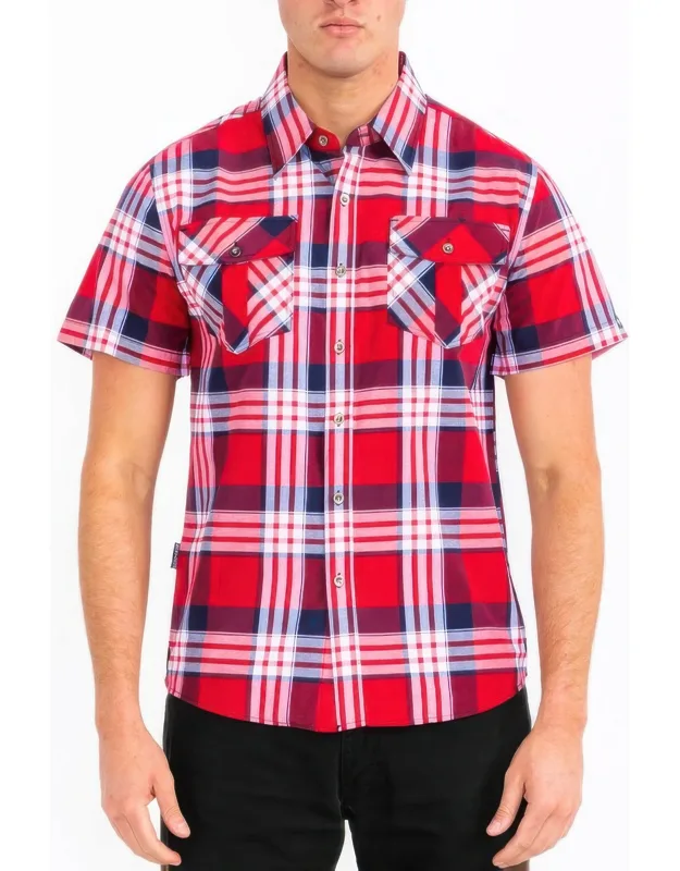Checkered Two Pocket Shirt