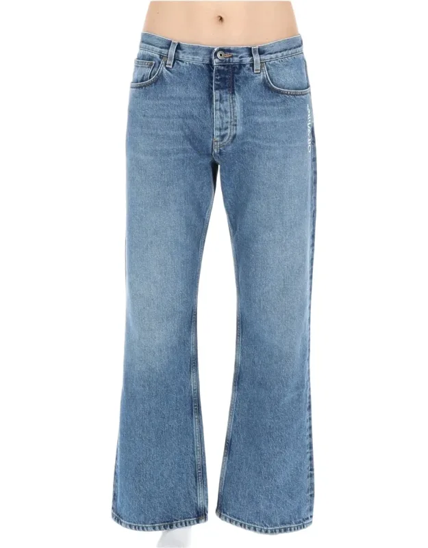 Denim Flared Jeans