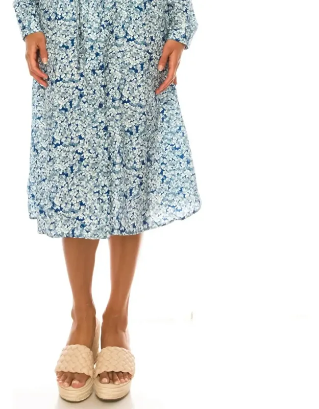 Floral Shirt Dress