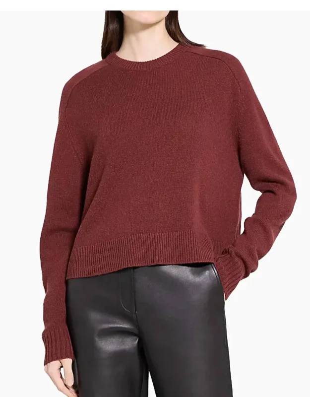 Cropped Cashmere Sweater