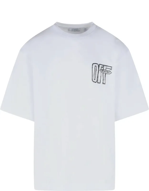 Motion Arrow Cotton T-shirt