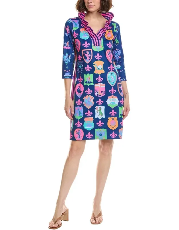 Jersey Printed Mini Dress