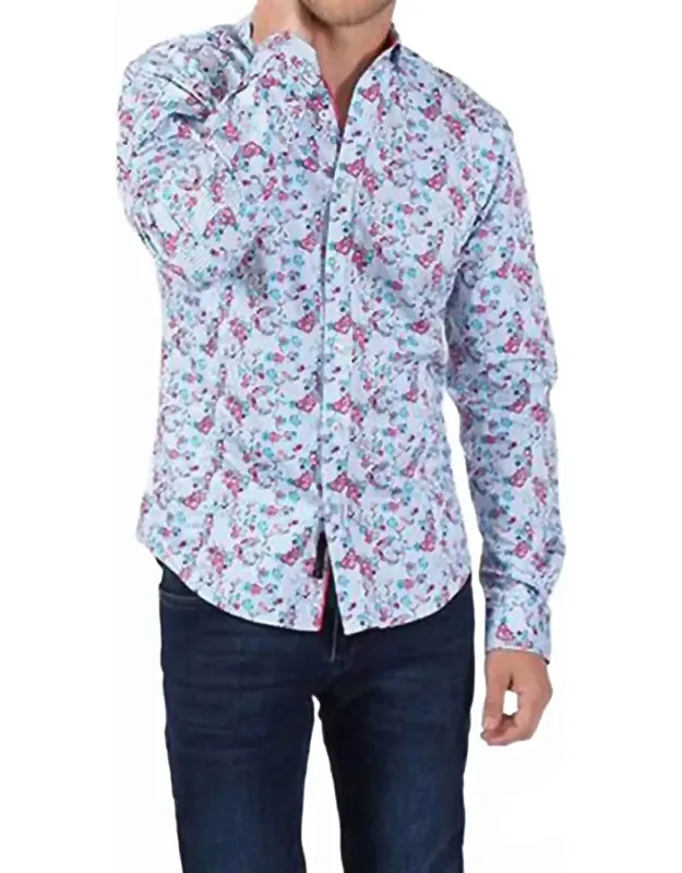 Striped Rose Shirt