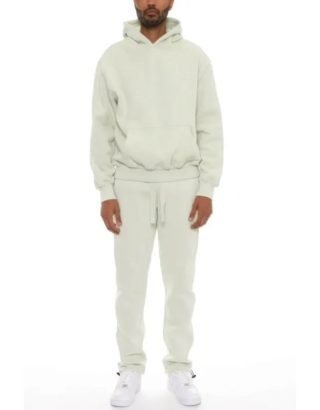 Premium Cotton Blend Hoodie Set