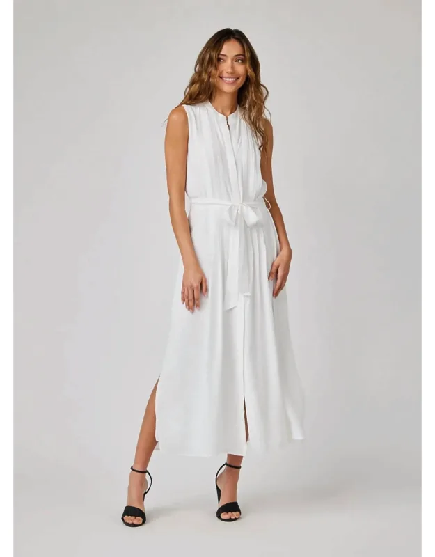 Pintuck Maxi Dress