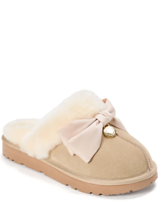 Fireside Sydney Dream Bow Scuff Slippers